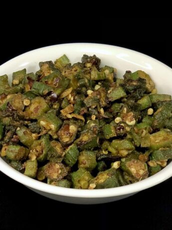 keto okra fry