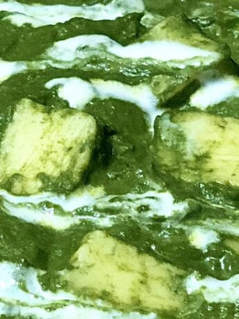 keto palak paneer