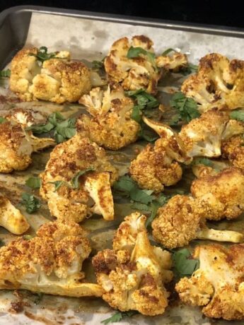 keto roasted cauliflower